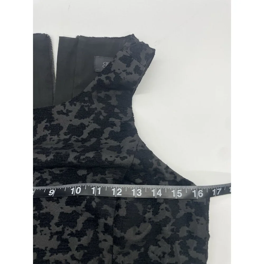 Banana Republic Racerback Fit-Flare‎ Dress Sz 6 Party Wedding Goth Pleated - Picture 6 of 7